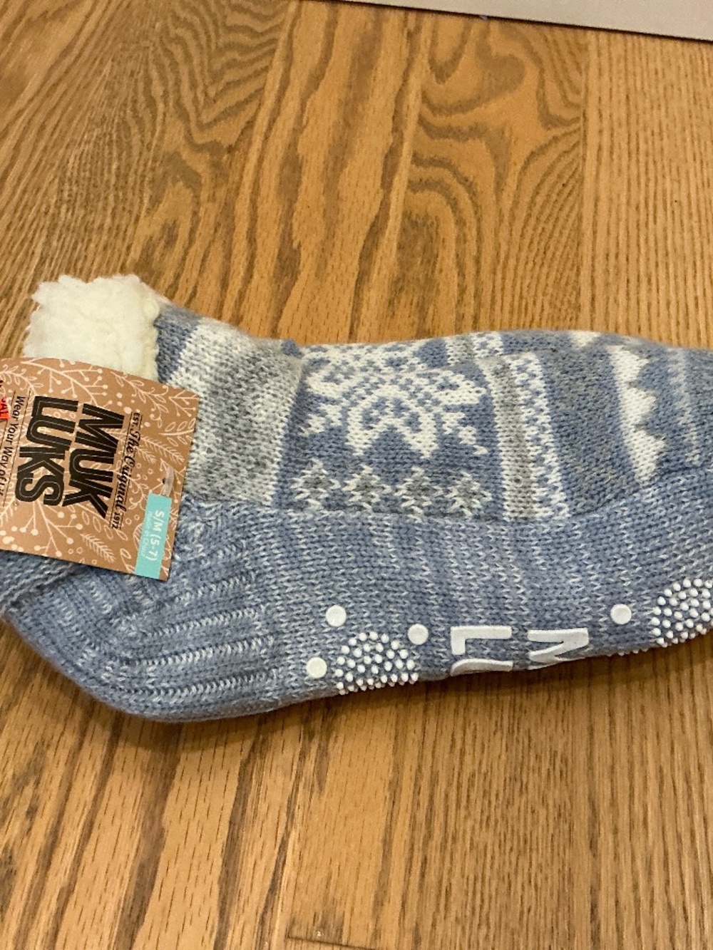 Musk Luka Shortie Cabin Sock size s/m